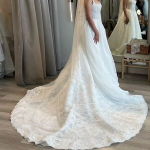 MillaNova Melrose Ivory Nude Wedding Dress
